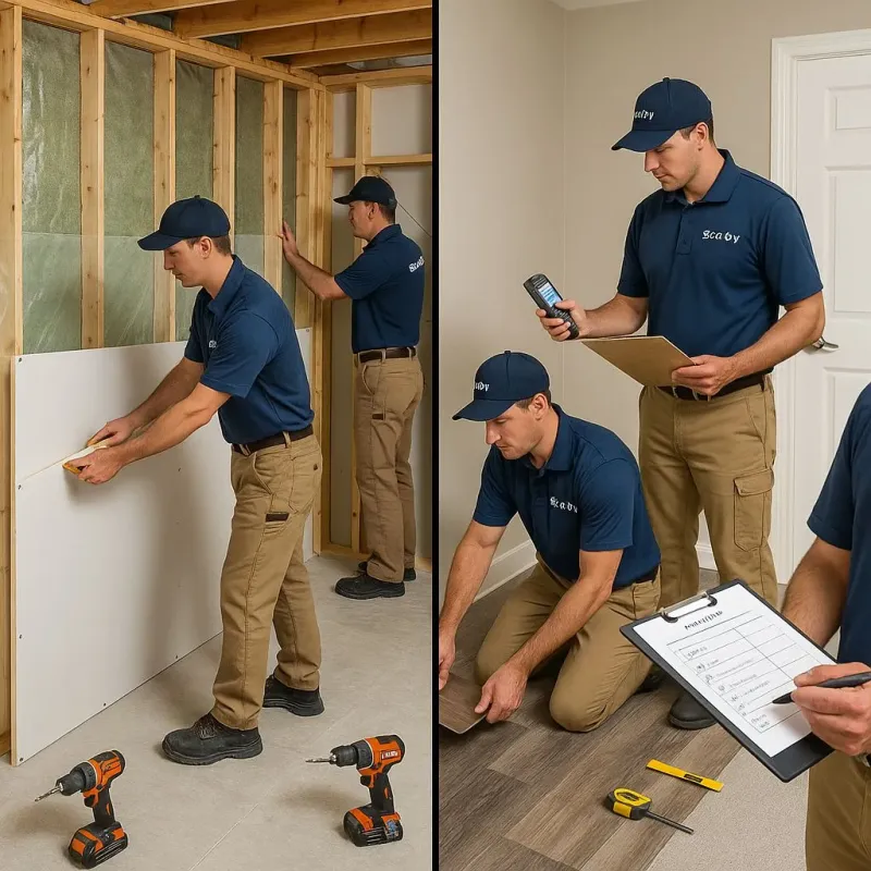 Repairs and Reconstruction process in Lackawanna, NY
